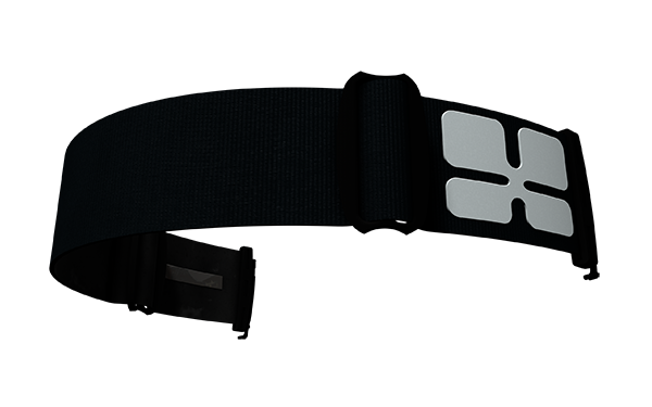 Black/Grey removable strap dor Aphex's goggles