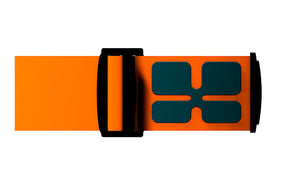 Burned Orange / Petrol Strap