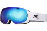 Kepler Junior White - Revo Blue - Ski and Snow Googles 