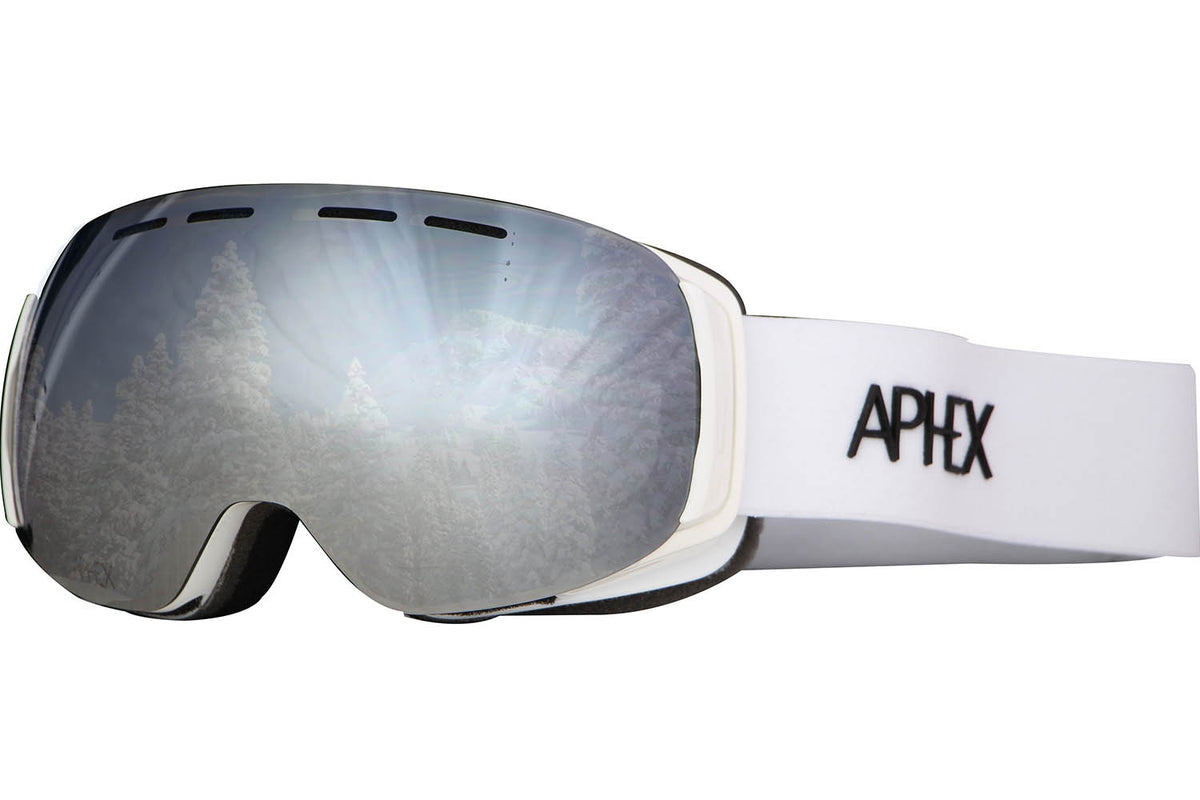 Kepler Junior White - Silver - Ski and Snow Googles 