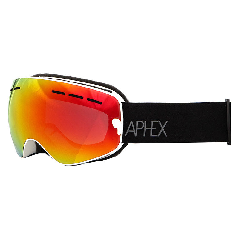 Krypton Junior White - Revo Red - Ski and Snow Googles 